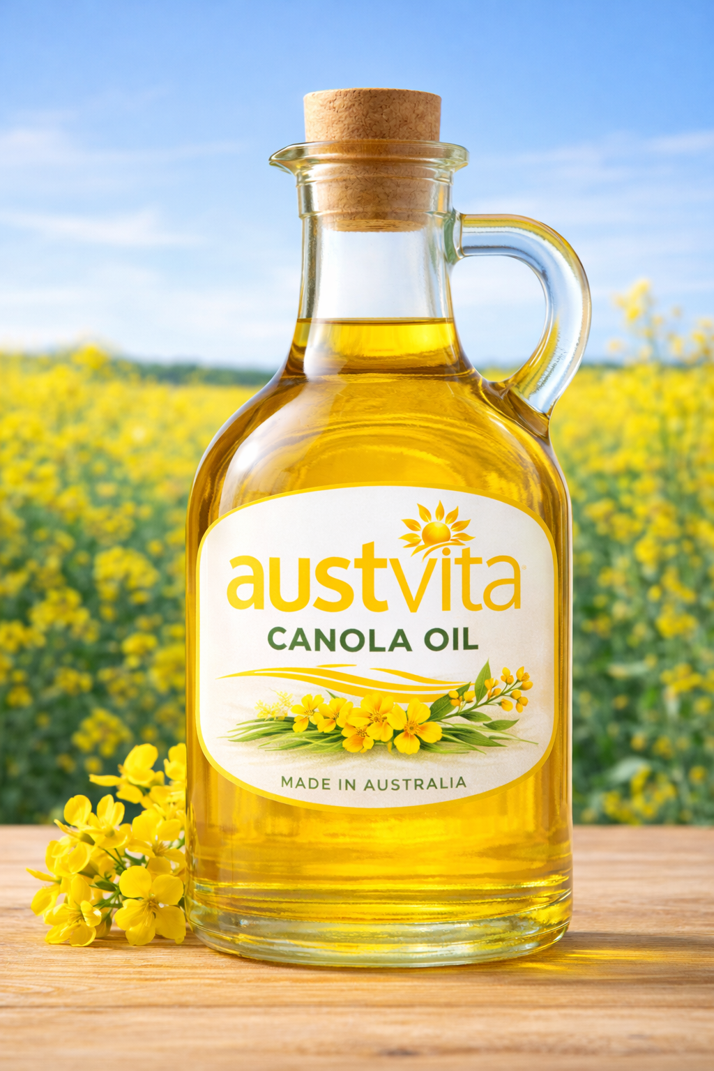Refined canola oil from Australia